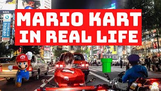 🍄🏎️ Mario Kart In Real Life In Tokyo | Craziest Experience In Japan! 🇯🇵