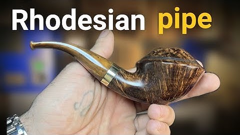 Crafting a Rhodesian Pipe from Briar Wood (Step by Step)