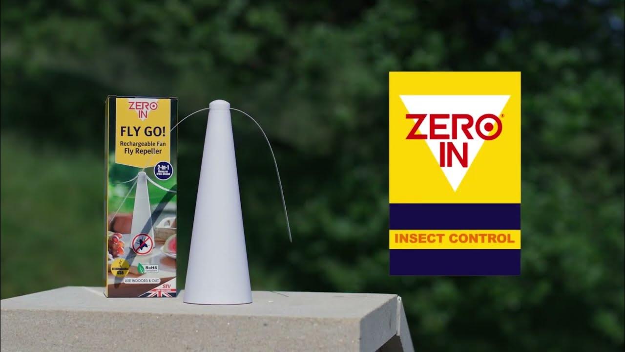 Zero In Fly Go USB Rechargeable Fan Repeller ZER889 SKU 'In Store