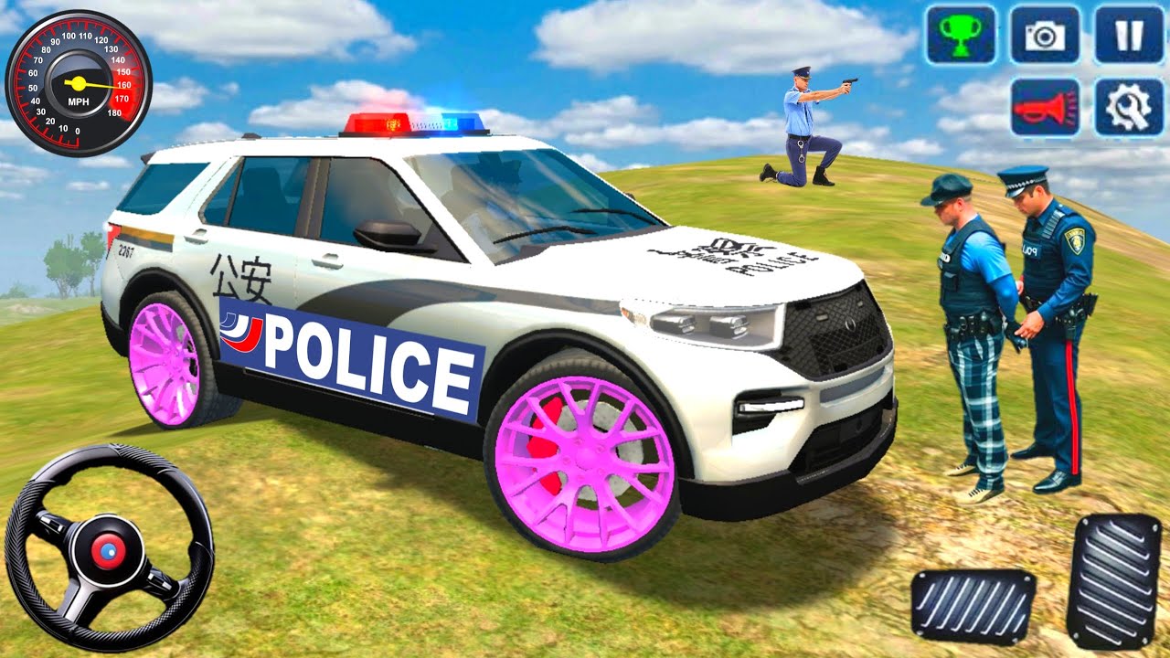 🚓 Police Car Chase Simulator 3D - Realistic Cop Car Game 2026 - Android GamePlay