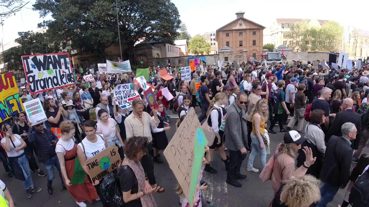 Sydney climate change strike  2019