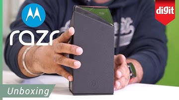 Moto Razr Unboxing - The Box Is As Cool As The Phone!