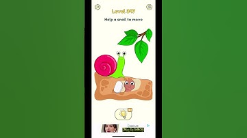 DOP 2  🙈 delete one part ( solution and answer) level 347 help the snail move #shorts #play#tiktok