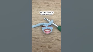 The magic ring in crochet so so mean 😤