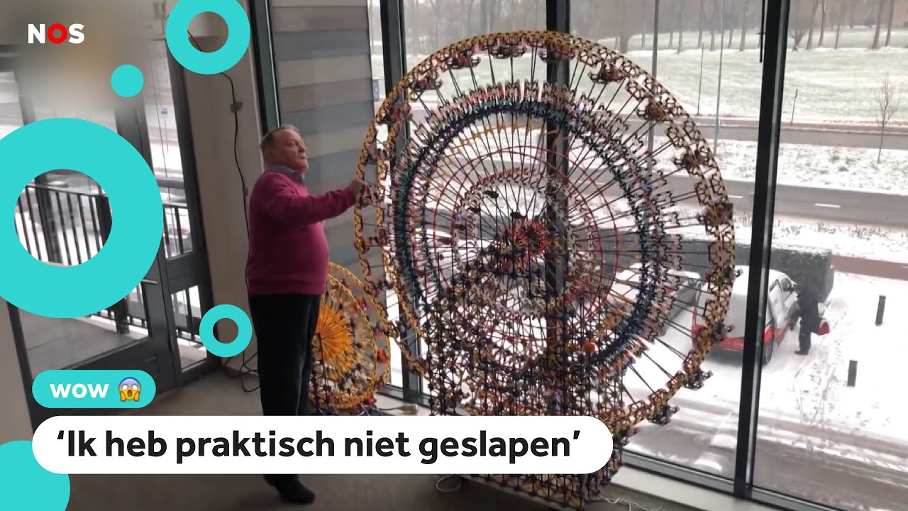 Gigantisch reuzenrad van K'NEX gestolen