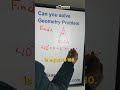 Simple Geometry Problem — Angles of a Triangle