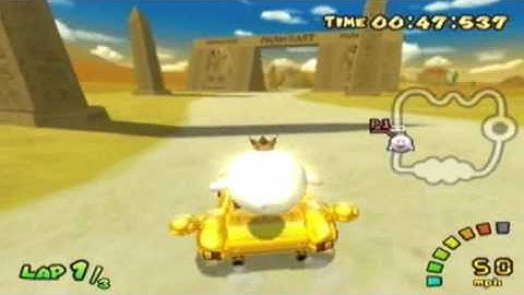 Mario Kart: Double Dash!! - Walkthrough [Part 4 - Dry Dry Desert]