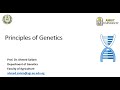 Arabic/ Lecture 3 Gene interaction