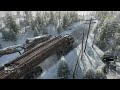 Zikz 5368 + long logs vs. an uphill struggle in Imandra, Kola, Snowrunner