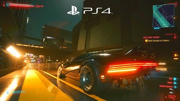CYBERPUNK 2077 NEW UPDATE PATCH - PS4 Slim Gameplay Test & Performance Part 137