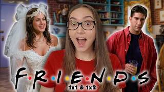 MEETING FRIENDS!! | Friends Season 1 Episodes 1&2 | Reaction