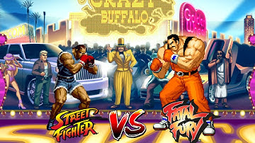 FRANCO BASH VS BALROG - INCREDIBLE INSANE FIGHTING GAMEPLAY - STREET FIGHTER CLASSIC