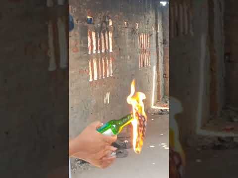 Pubg mobile Real Life Molotov Cocktail Test #crazybanglargeorge #experiment #viral #shorts