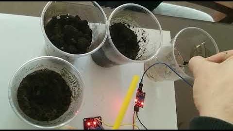 Probando el sensor de humedad - higrómetro. Sin microcontrolador (Arduino)