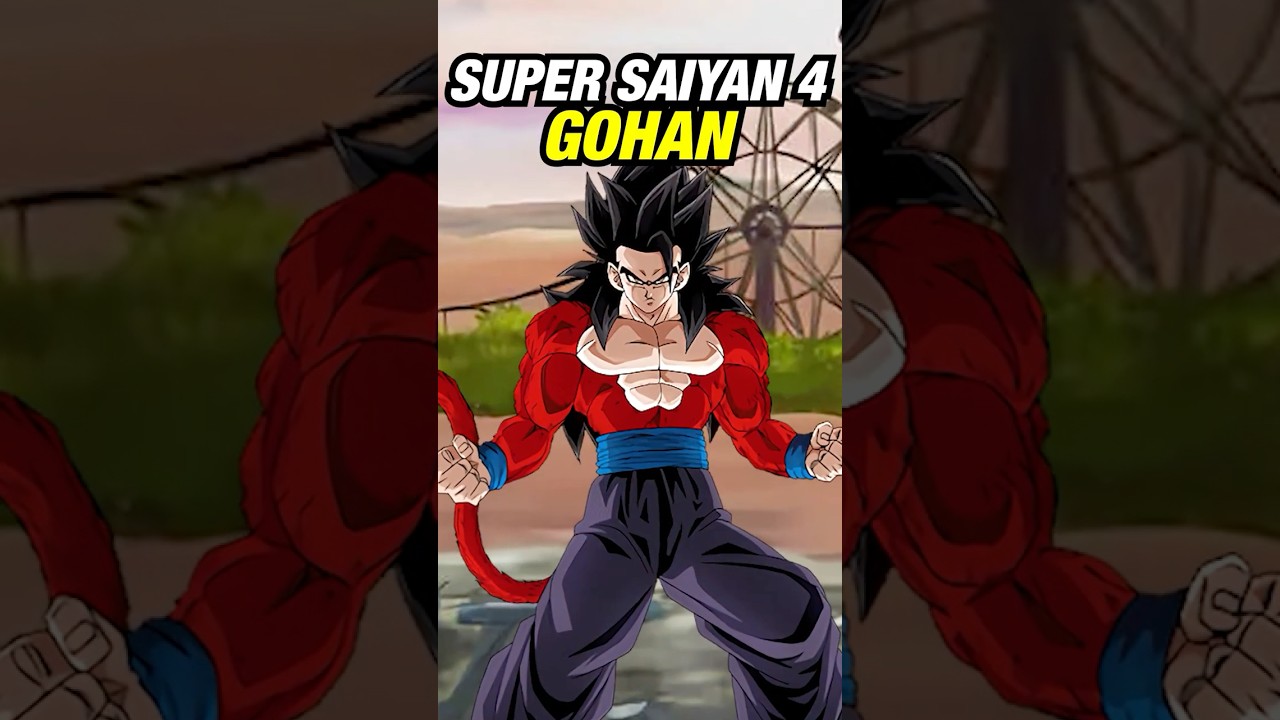 Super Saiyan 4 Gohan is a Dragon Ball LEGEND