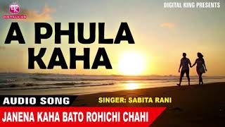 ODIA NEW SONG || A Phula Kaha || Janena Kaha Bato Rohichi Chahi || Sabita Rani || #LOKDHUNodia