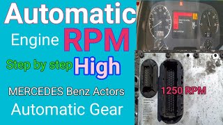 Engine Automatic High RPM  Gear Not Sefting problem Of MR FR Wiring