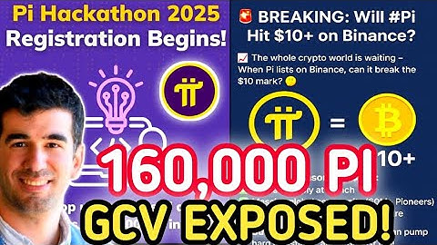 Pi Network MASSIVE Update: Pi Network HACKATHON 2025 | 160,000 Pi PRIZE POOL + GCV Reality Check
