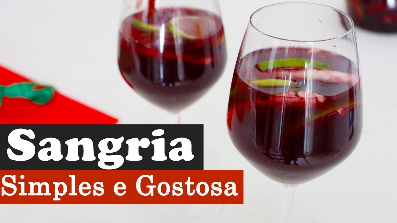Como Hacer Sangria Deliciosa Facil De Preparar