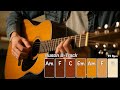 My Enthusiasm Pop Acoustic Guitar Backing Track Jam in A Minor 96