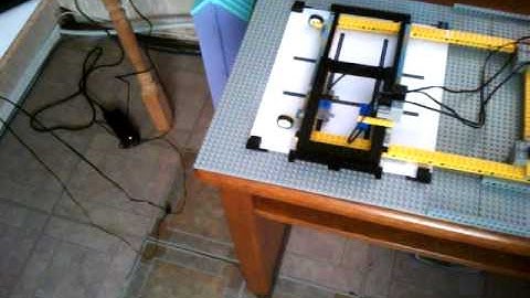 Lego Cartesian robot