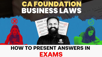 How to Write CA Foundation Business Law Answers | Aiming for 80+ with Smart Presentation