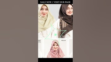 Thumbnail of Umama Scarf Pouch Voal Miracle Premium Motif Print Digital Logo Metal Swarovsky Kerudung Segi Empat