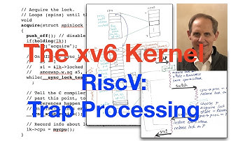 xv6 Kernel-9: RiscV Trap Processing