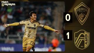SANGBIN SEALS IT | Colorado Rapids vs St. Louis CITY SC | Match Highlights