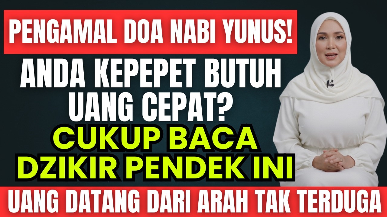 DEMI MASA! Baca Doa Nabi Yunus, Saat Butuh Uang Mendesak Bayar Utang, Langsung Ada Jalan Keluar