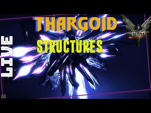 Elite Dangerous | Thargoid Structure Tour REPLAY