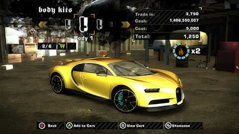 The Bugatti Chiron is in Need for Speed Most Wanted! Unbelievable Speed!