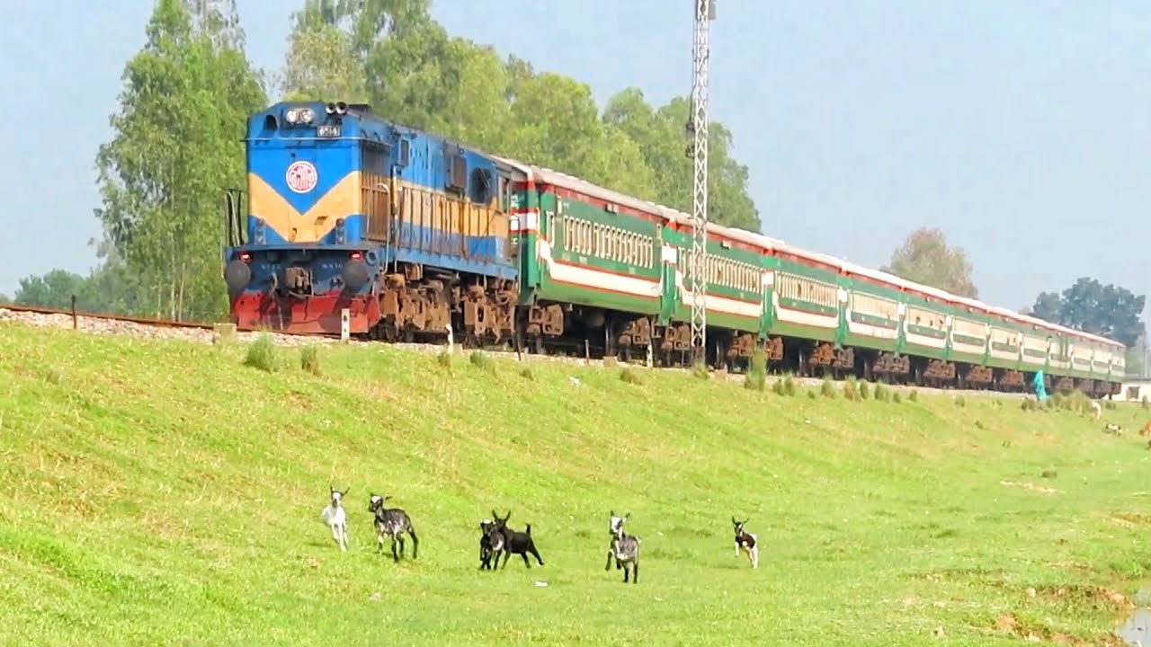 Panchagarh Bound Intercity Drutajan Express || PT Inka Bangladeshi BG Train