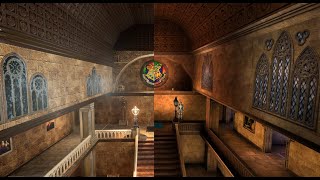 Comparison of Entrance Hall ~ Harry Potter and the Chamber of Secrets Reboot [Unreal Engine 5]