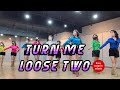 Turn Me Loose Two / Easy Intermediate Line Dance / 턴 미 루스 투 라인댄스  / Linedancequeen