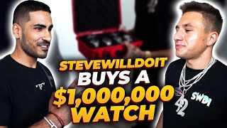 SteveWillDoIt Buys A $1,000,000 Watch