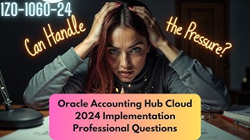 Tired of Failing Oracle 1Z0-1060-24? Try These Sure-Fire Exam Questions!
