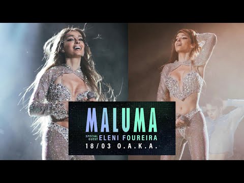Eleni Foureira - Maluma Concert - Olympic Indoor Basketball Arena