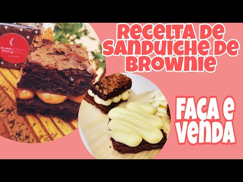 Vídeo: Sanduíches De Brownie