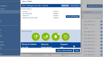 CommPortal Admin - Updating Account Passwords