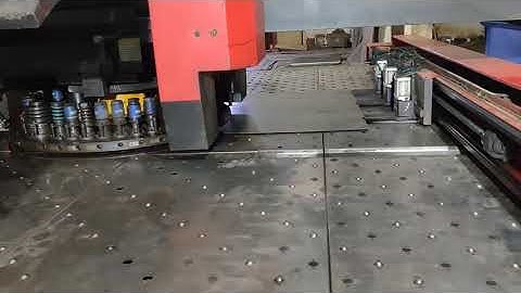 Perforated sheet | cnc turret punching machine | sheet metal fabrication