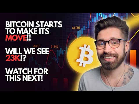 BITCOIN PRICE PREDICTION 2023?BTC STARTS TO MAKE ITS MOVE ? WILL WE SEE 23K!??