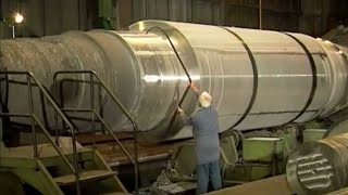 Visit factory manufactures large diameter shafts for heavy industry &amp; boiler manufacturing process