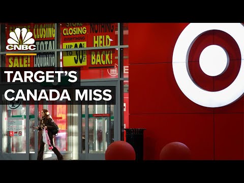 Why target failed in canada