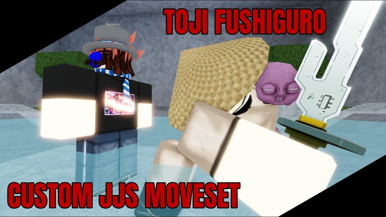 Toji Fushiguro Custom Base Moveset - Jujutsu Shenanigans