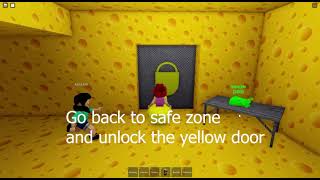 How to get to secret boss in Roblox Cheese Escape
