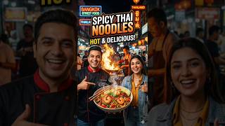 Cooking Skills Thailand – Spicy Thai Noodles #food #ThaiNoodles #CookingSkills #StreetFood #halfthai