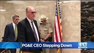 PG&E CEO Stepping Down