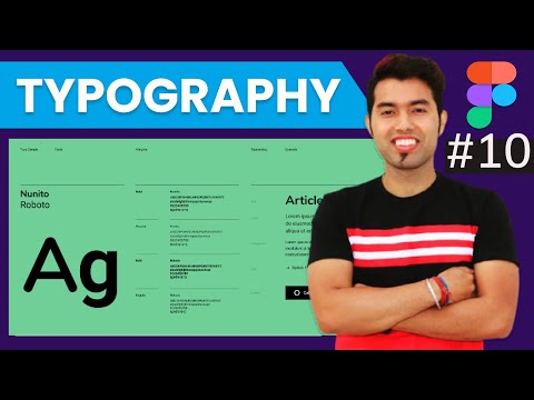 🔴 Figma Typography | Text Tools & Fonts Properties In Figma Tutorial In Hindi 2021 #10