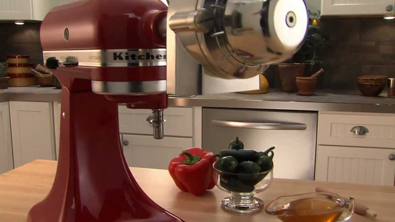 KitchenAid® Mill Attachment YouTube